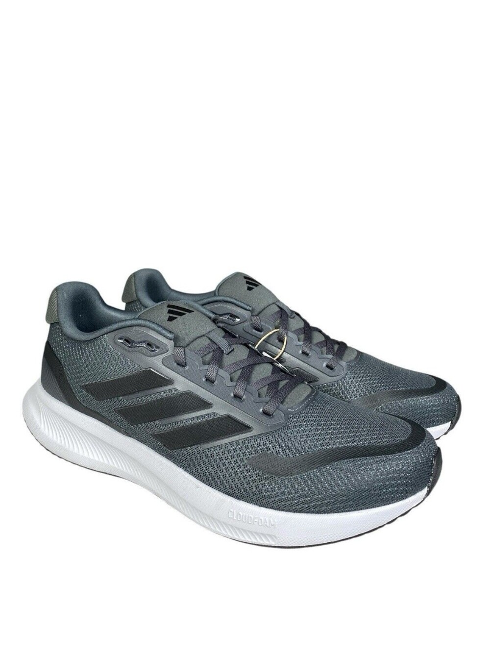 Adidas Runfalcon 5 Men's Running Shoes, Size: 11, Gray Black White